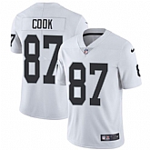Nike Men & Women & Youth Raiders 87 Jared Cook White NFL Vapor Untouchable Limited Jersey,baseball caps,new era cap wholesale,wholesale hats